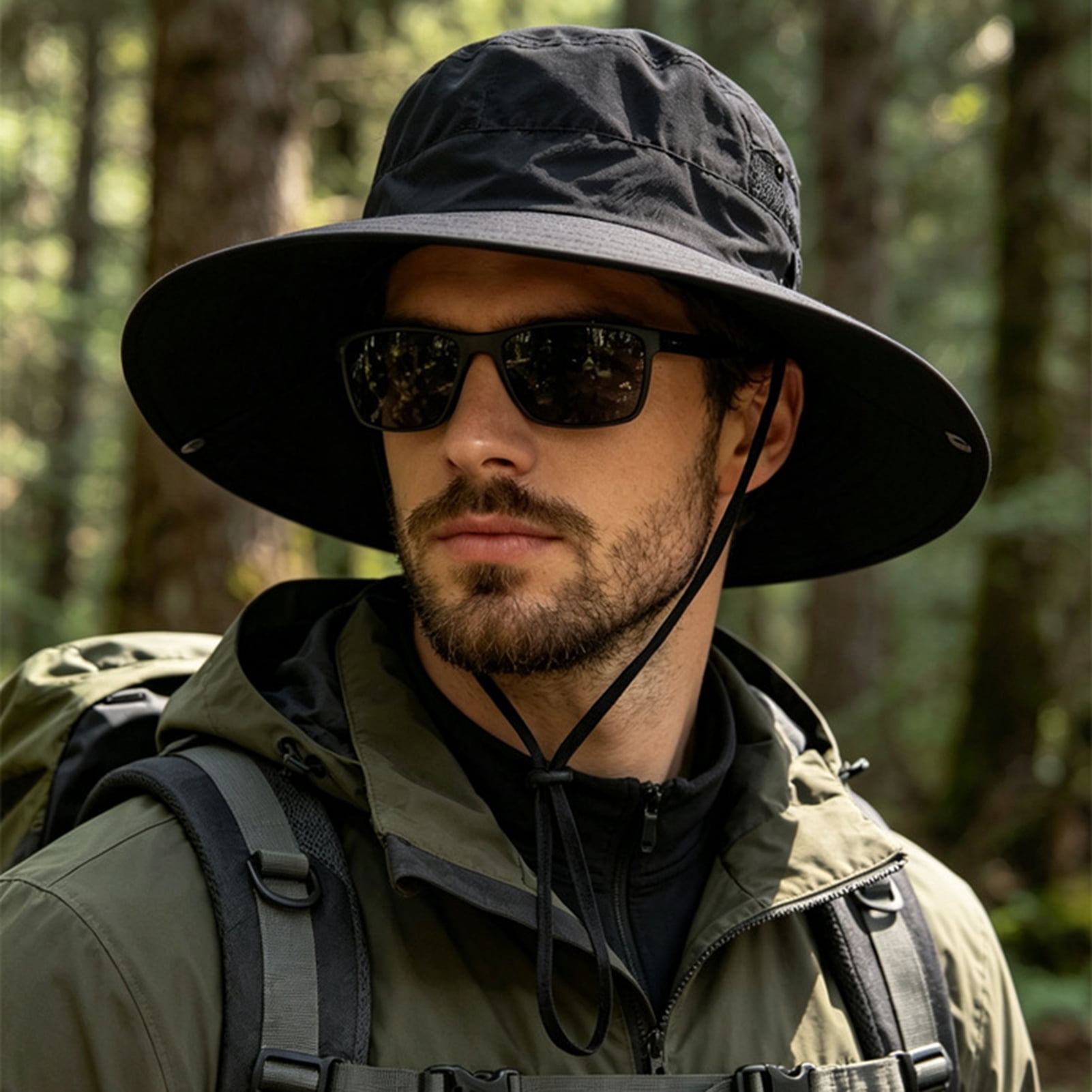 Splicing Rpe Joernso Bucket Hat Breathable Mesh Splicing Quick-Drying Fabric ...