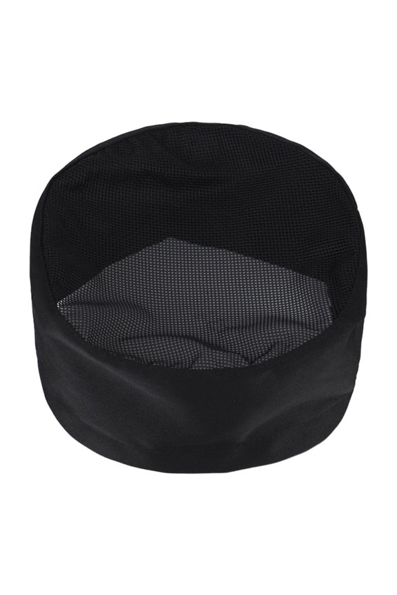 Chef Hat Unisex Kitchen Hat Hotel Restaurant Cook Cap Good Breathability Hollow Mesh Top Waiter Chef Work Cap Workshop Factory Hat