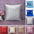 thumbnail image 1 of Joernso Cushion Cover Glitter Sequins Cushion Throw Pillow Case Home Car Waist Decor, 1 of 7