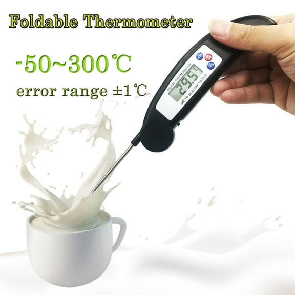 Joernso Digital BBQ Food Temperature Gauge Probe Foldable Kitchen Cooking Thermometer