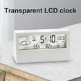 thumbnail image 1 of Joernso Digital Clock Multifunctional Temperature Display Mute Modern Desk LCD Electrical Alarm Clock for Office, 1 of 8