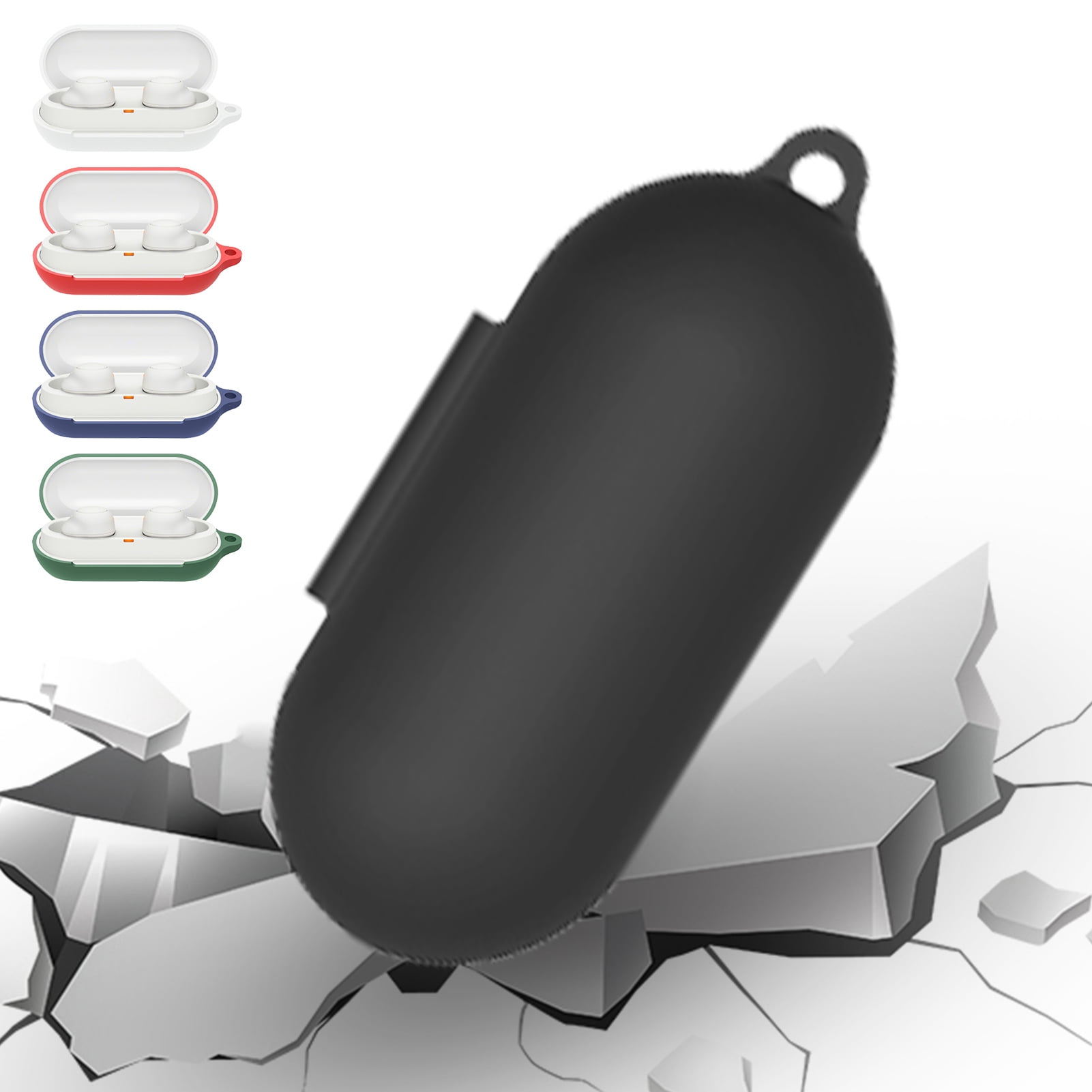 Joernso Earphone Protective Sleeve Eco-friendly Shock Absorption Full ...