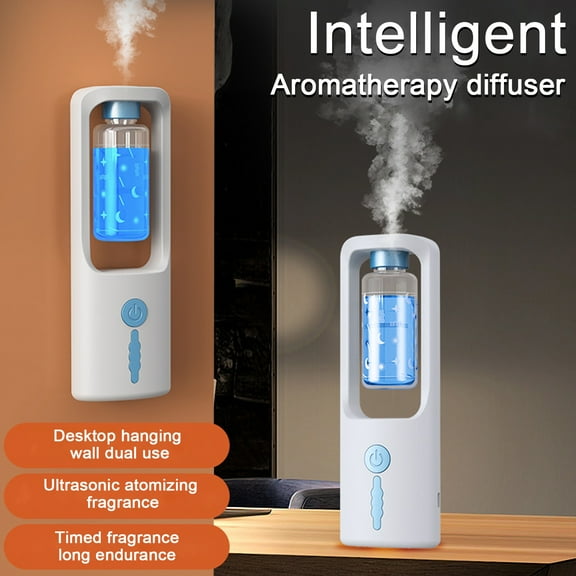 Joernso Essential Oil Diffuser Aromatherapy Machine Small Capacity Low Noise Rechargeable Quiet Aroma Diffuser Desktop Decoration