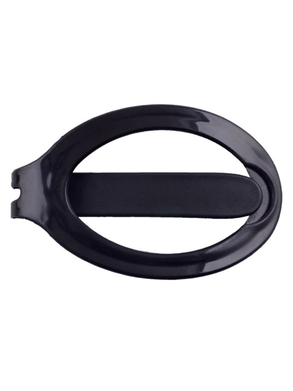 Fashion Women Girls Soft Plastic Hair Updo Clip Bun Maker Barrette Styling Tool