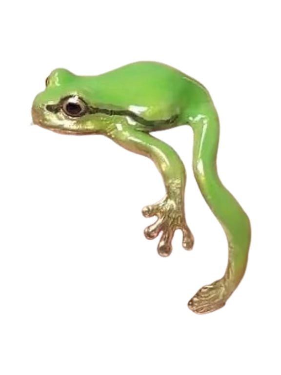 Frog Ring Cute Colorful Adjustable Tree Frog Rings Handmade Fun Jewelry Perfect Unique Gift Cute Animal Rings for Beach Summer Party.