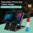 thumbnail image 1 of Joernso Game Console Bracket Universal Portable Adjustable Desktop Gaming Device Stand for Switch Phone Tablet Computer, 1 of 8