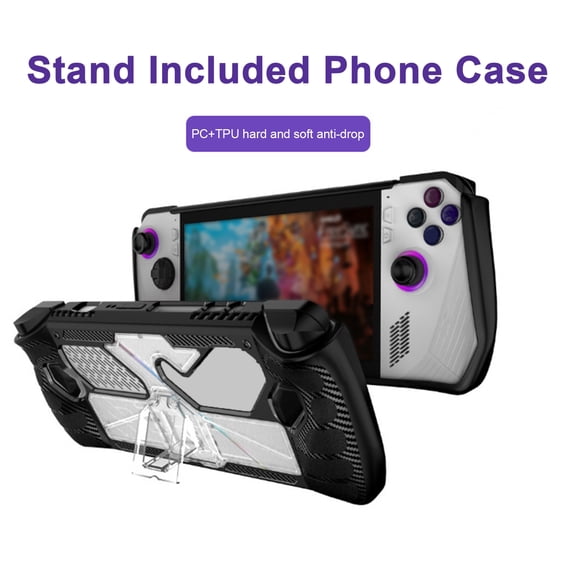 Joernso Game Console Protective Case Cover Shockproof Impact Resistant Anti-Scratch Full Cover Case for ROG Ally