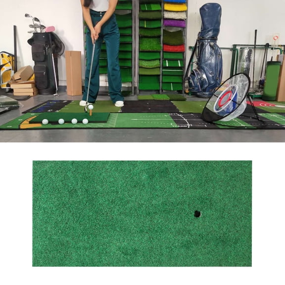 Joernso Golf Training Mat Wear Resistant Anti Slide Moisture-proof Golf Playing Field Equipment Practice Aid Mat for Training