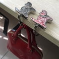 thumbnail image 1 of Joernso Handbag Hanger Easy Carry Reusable Cats Shaped Gift Shining Table Purse Rack for Bedroom, 1 of 8