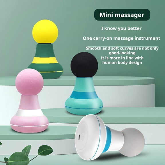 Joernso Handheld Body Massager Percussion Deep Tissues Muscle Massager with 6 Speeds USB Rechargeable Portable Electric Muscle Massager
