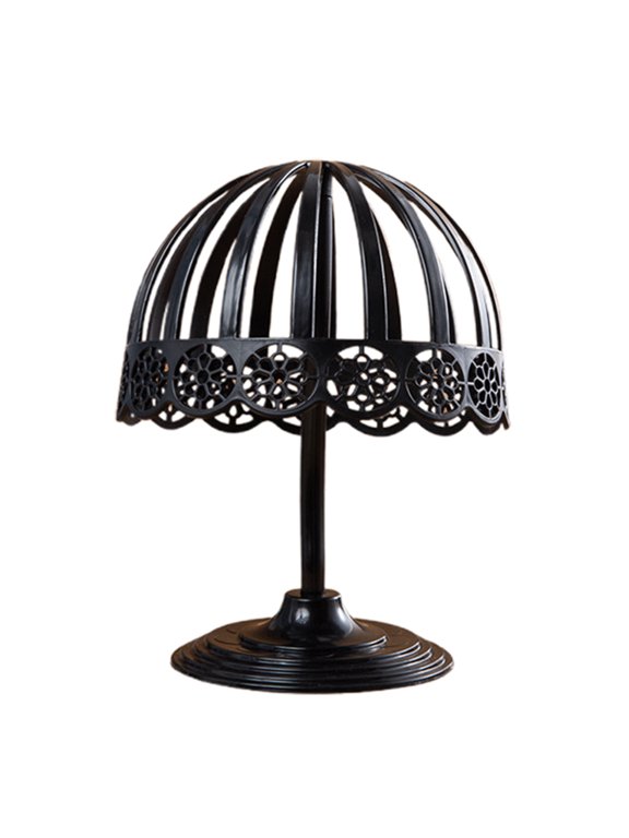 Hat Rack Stand for Hats Wigs Exhibition Multiple Sizes with Lace Edge Bucket Hat Fisherman Hat Display Holder Hat Organizer for Home Stores