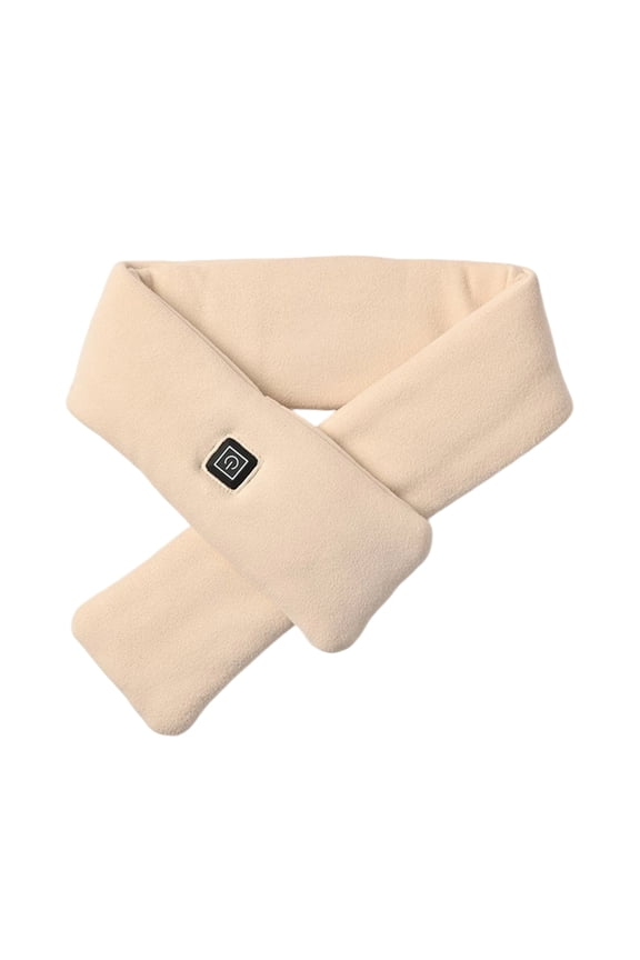 Heated Scarf Waterproof Fabric Fast Heating Electric Heated Scarf Rechargeable 3 Temp Settings Winter Scarf