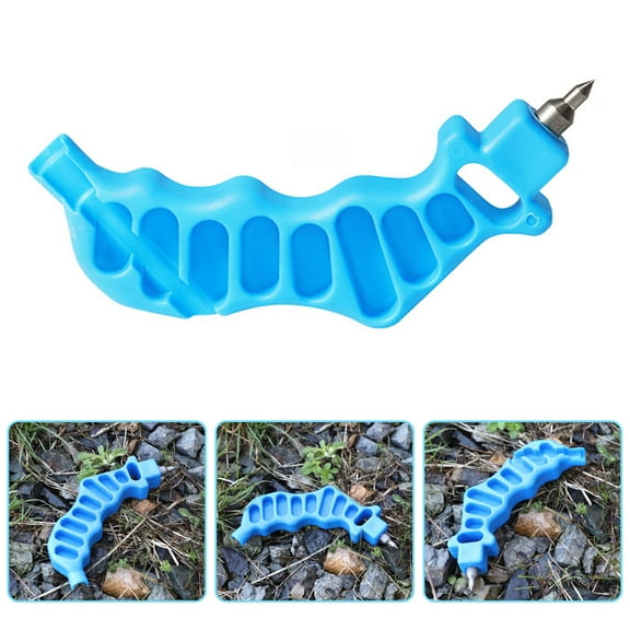 Joernso Hole Punch Novel Shape Feel Comfortable 4mm Easy to Use Pipefitter Tools Blue Accessories Plumbing Tools Home Supplies