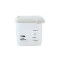 thumbnail image 1 of Joernso Home Kitchen Transparent Thick Plastic Sealed Grains Storage Box Jar with Scale, 1 of 5