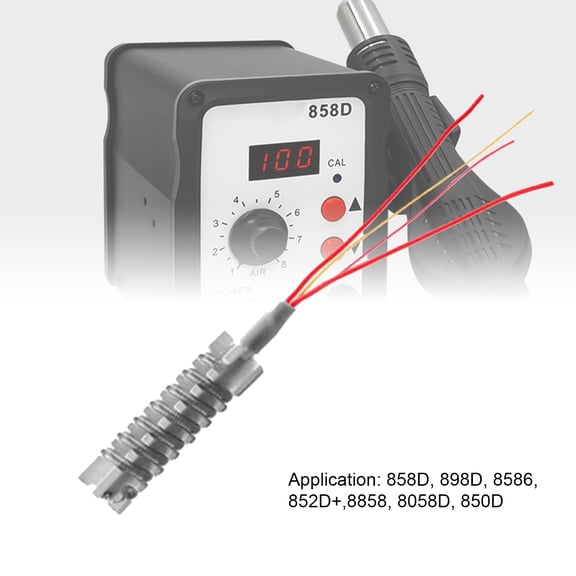 Joernso Hot Air Heating Core 4-wire Temperature Control Heating Element Professional Non-digital Display Heating Core for 858D