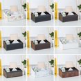thumbnail image 1 of Joernso Household Desktop Faux Leather Remote Control Phone Tissue Paper Storage Box, 1 of 8