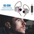 thumbnail image 1 of Joernso KZ ZSN Heavy Bass HiFi Hybrid Detachable In-Ear Wired Earphones Sports Headset, 1 of 7