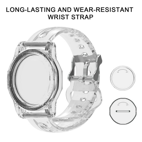 Joernso Kids Wrist Strap for AirTag Tracking Locator Case Wear Resistant Anti-lost Protective Sleeve for Apple AirTag Band