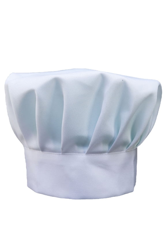 Kitchen Catering Work Chef Hat Men Women Solid Color White Chef Hat Anti Hair Loss Baking Cooking Costume Hat
