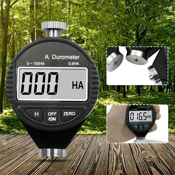 Joernso LCD Digital Display Type A/C/D Hardness Tester Rubber Tire Durometer Accessory
