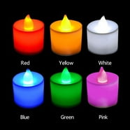 Efavormart 3 Pack | 11" Hunter Emerald Green Warm Flickering Flameless ...