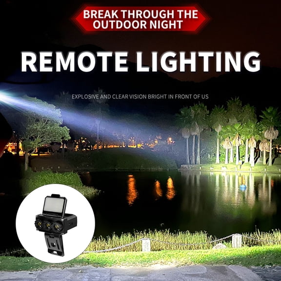 Joernso LED Headlamp Rechargeable Cap Light with Motion Sensor IPX4 Waterproof 180-Degree Rotatable Clip-on Flashlight Outdoor Hat Light