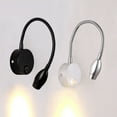 thumbnail image 1 of Joernso LED Wall Lamp Switch Bendable Tube Bedroom Bedside Adjustable Reading Light Gift, 1 of 8
