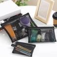 thumbnail image 1 of Joernso Makeup Bag See-throgh Zipper Closure Large Opening Portable Lightweight Commute Travel Makeup Bag Earphone Key Stoarge Mesh Pouch Toilet Bag, 1 of 7