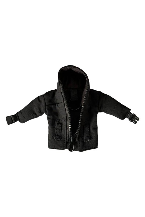 Mini Down Jacket Keychain Fabric Zippered Key Chain Cool Funny Key Jacket Gift Men Women Fashion Accessory