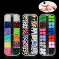 thumbnail image 1 of Joernso Mixed Nail Art Tips DIY Rhinestone Decor Rivet Round Ball Beauty Manicure Tool, 1 of 1