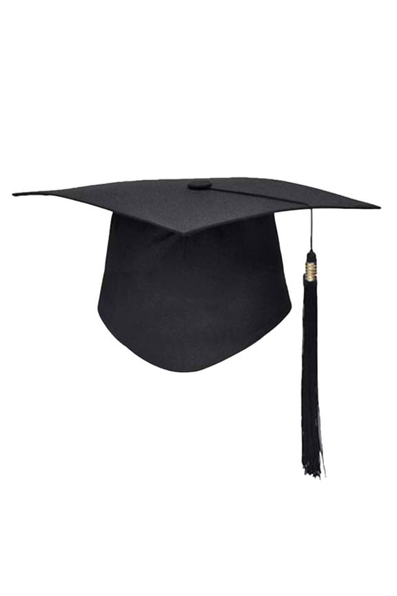 Mortarboard Tassels Solid Color Classic Design Square Board Breathable Decorative Comfortable Unisex Graduation Party Hierophant Hat Headwear