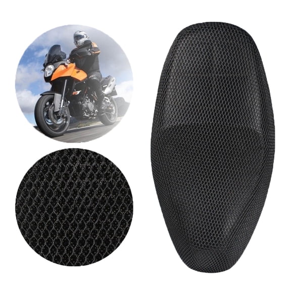 Joernso Motorcycle Scooter Electric Bicycle Breathable Sunscreen Seat Cover Cushion