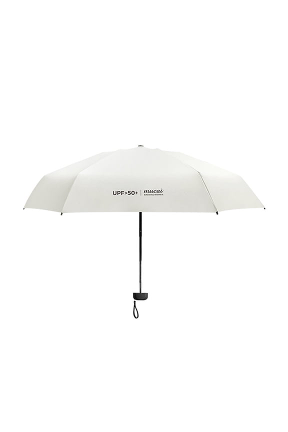Mucai 5 Folding Women Waterproof Windproof Sun UV Rain Protection Mini Umbrella