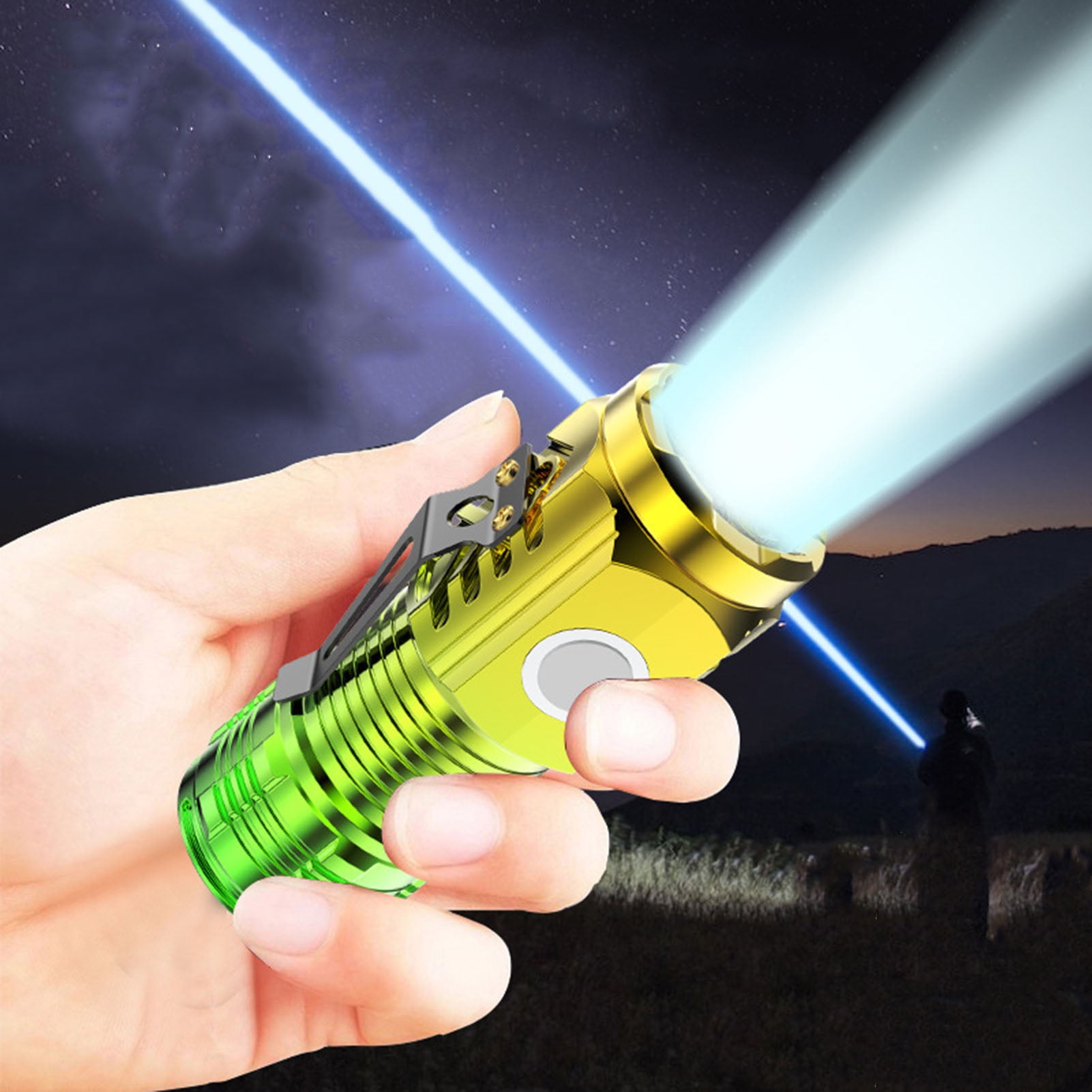 Joernso Outdoor Camping LED Flashlight High Lumens Ultra-Bright ...