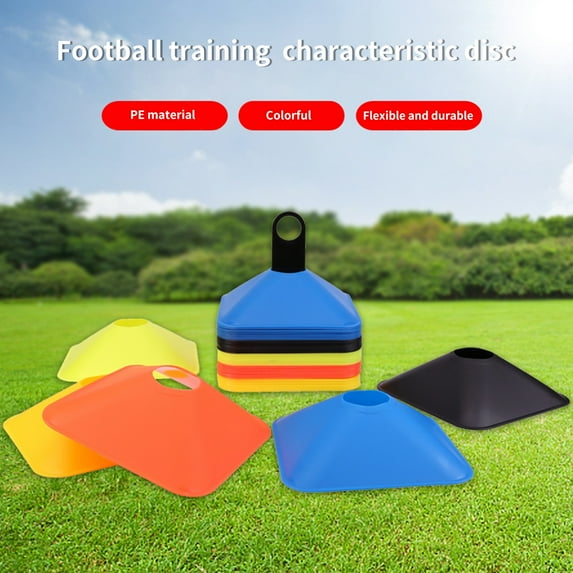 Joernso PE Disc Marker Flexible Integrated Square Shape Marking Disc for Training