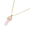 thumbnail image 1 of Joernso Pendant Necklace Faux Crystal Stone Decorative Metal Women Chain Necklace Jewelry Accessories, 1 of 8