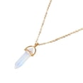 thumbnail image 1 of Joernso Pendant Necklace Faux Crystal Stone Decorative Metal Women Chain Necklace Jewelry Accessories, 1 of 8