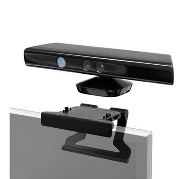 Joernso Plastic TV Clip Mounting Mount Stand Holder for Microsoft Xbox 360 Kinect Sensor