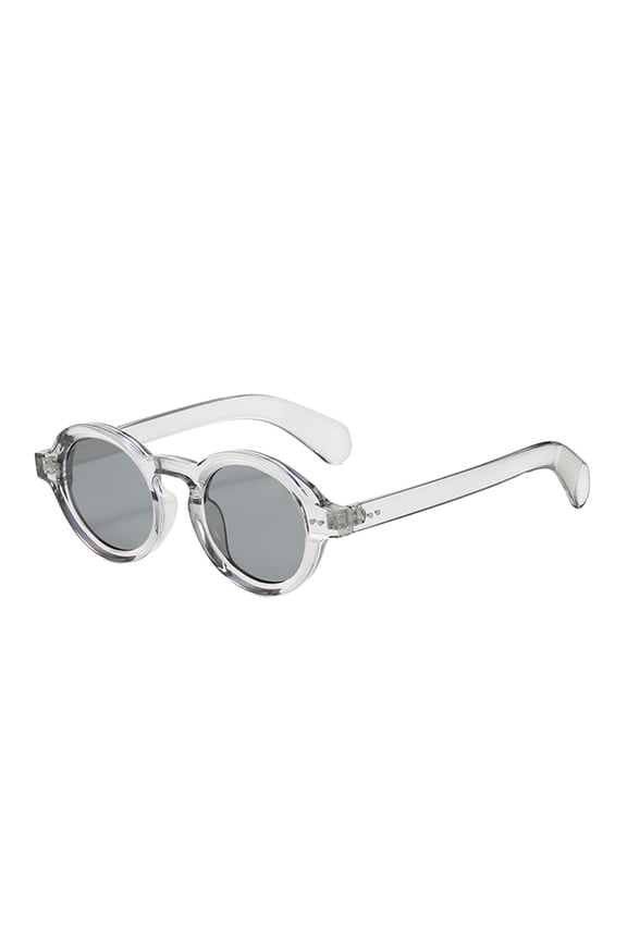 Polarized Sunglasses UV Protection 90s Retro Style Windproof Unisex Spectacles Round Lens Block Sunlight Vacation Beach Spectacles Outdoor Eyewear