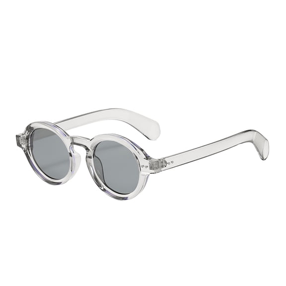 Joernso Polarized Sunglasses UV Protection 90s Retro Style Windproof Unisex Spectacles Round Lens Block Sunlight Vacation Beach Spectacles Outdoor Eyewear