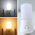 thumbnail image 1 of Joernso Portable 3W Warm/White LED Night Light Home Bedside US Plug Switch Mini Lamp, 1 of 7