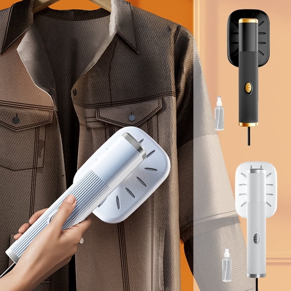 Joernso Portable Handheld Iron Electric Steam Ironing Machine with Rotatable Handle Dry Wet Use Fabric Wrinkle Remover Handheld Steam Iron