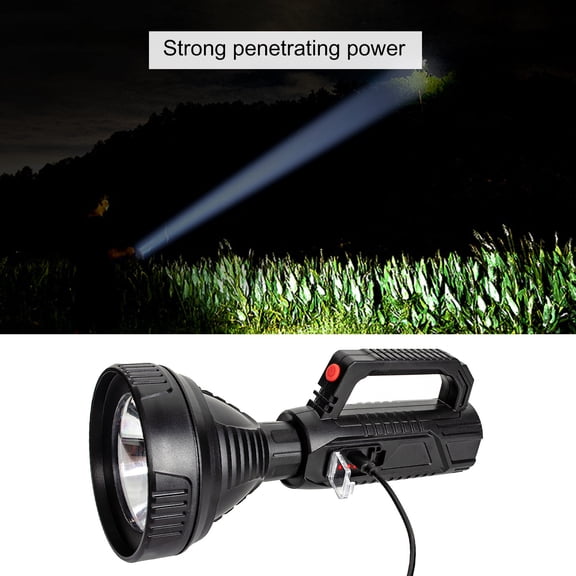 Joernso Portable Multifunctional Searchlight USB Rechargeable LED Flashlight for Expeditions