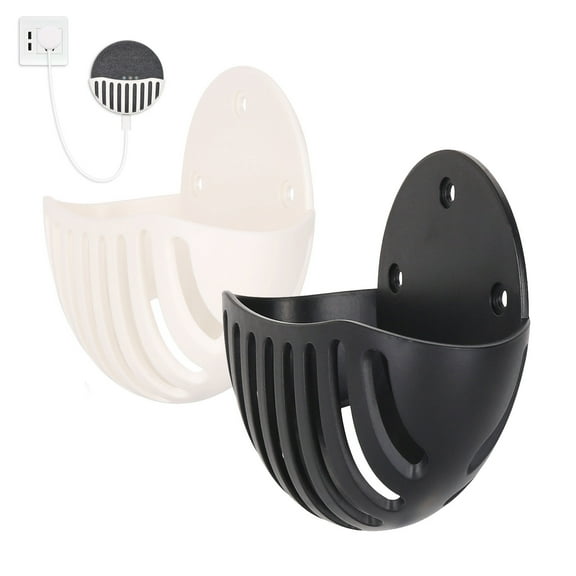 Joernso Portable Wall Mount Holder Hanger Stand Organizer for Google Home Mini Speaker