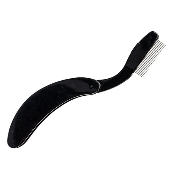 Joernso Professional Stainless Steel Folding Eyebrow Eyelash Comb Mascara Makeup Tool