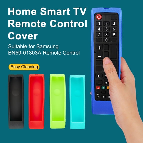 Joernso Remote Control Cover Waterproof Anti fouling Easy Cleaning Anti drop Non slip Full Protection Solid Color Smart LCD TV Controller Case for BN59 01303A