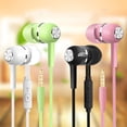 thumbnail image 1 of Joernso S12 Universal 3.5mm Earphone Wired Earbuds with Mic for Phone, 1 of 8