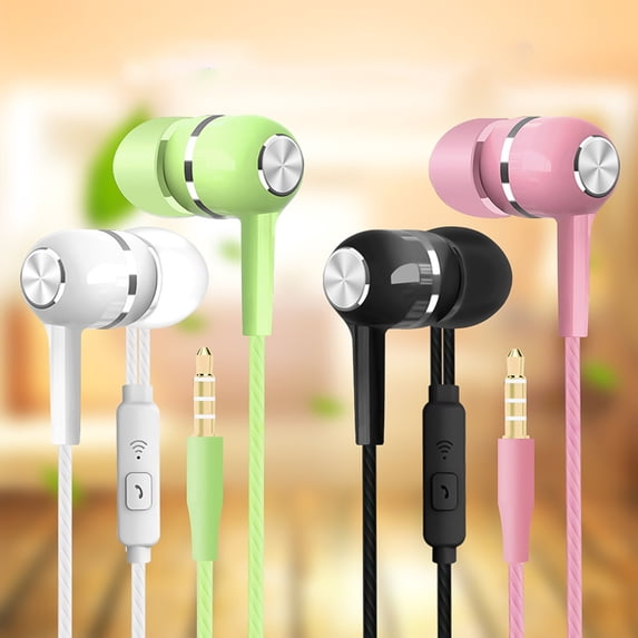 Joernso S12 Universal 3.5mm Earphone Wired Earbuds with Mic for Phone