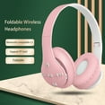 thumbnail image 1 of Joernso ST93 Wireless Headphones Foldable Support TF Card ABS Portable Bluetooth-compatible 5.1 Macaron Headsets for Sports, 1 of 8