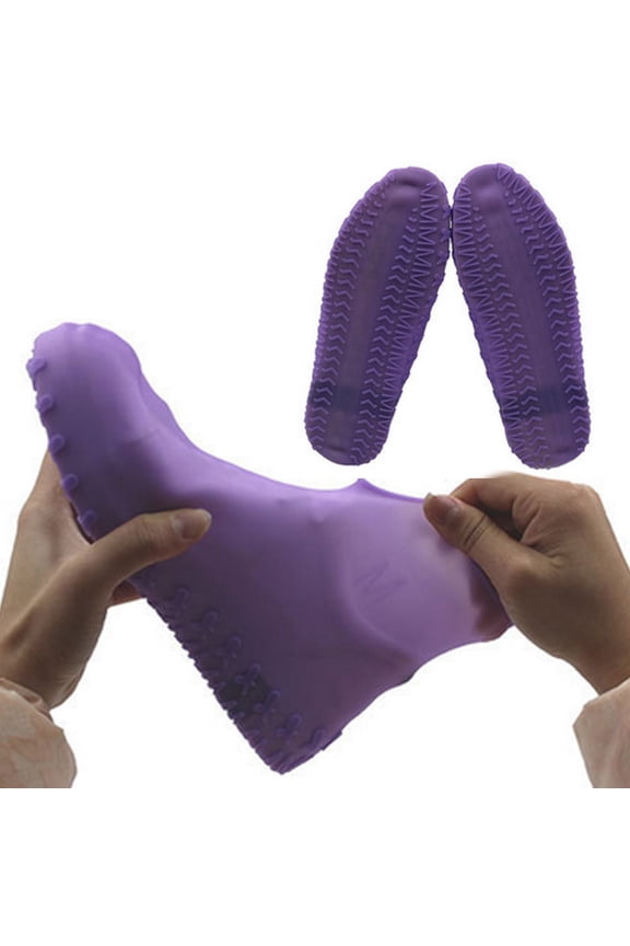 Silicone Elastic Reusable Waterproof Shoe Cover for Walking Raining Hiking